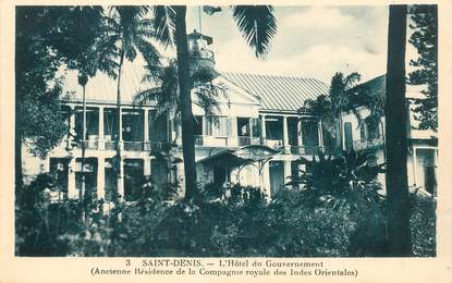 CPA LA REUNION "Saint Denis, Hotel du Gouvernement"