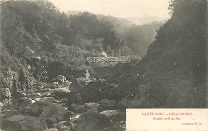 CPA LA REUNION "Hell Bourg, ravine de Bras Sec"