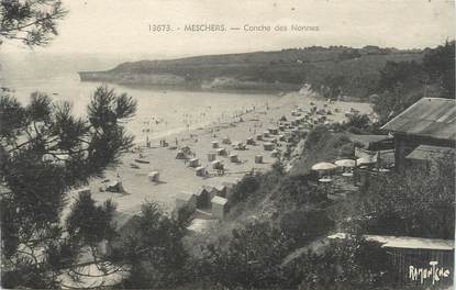 CPA FRANCE 17 " Meschers , Conche des Nonnes".