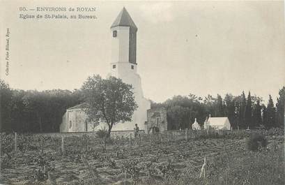 CPA FRANCE 17 " St Palais Le Bureau, L'église".