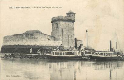 CPA FRANCE 17 " Le Chapus, Le fort à basse mer'.