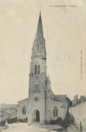 CPA FRANCE 17 " La Tremblade, L'église".