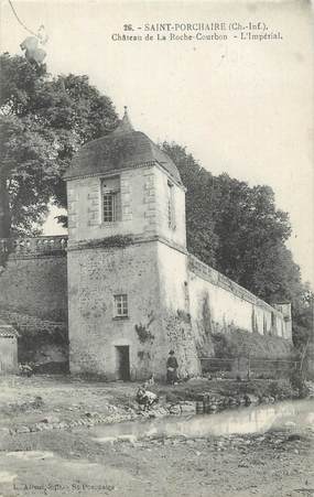 CPA FRANCE 17 " St Porchaire, Château de la Roche Courbon".