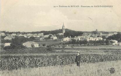 CPA FRANCE 17 " St Georges, Panorama".
