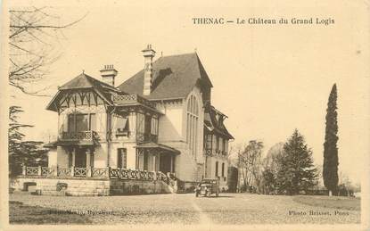CPA FRANCE 17 " Thénac, Le château du Grand Logis".
