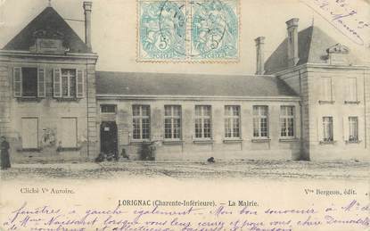 CPA FRANCE 17 "Lorignac, La Mairie".