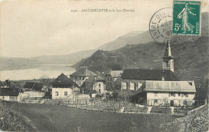 CPA FRANCE 73 " Aiguebelette, Le lac".