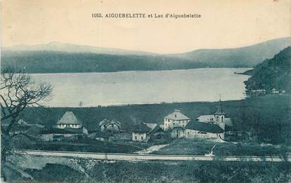 CPA FRANCE 73 " Aiguebelette, Le lac".
