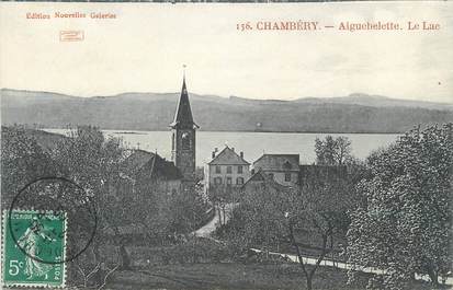 CPA FRANCE 73 " Aiguebelette, Le lac".