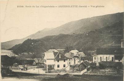 CPA FRANCE 73 " Aiguebelette, Bords du lac".