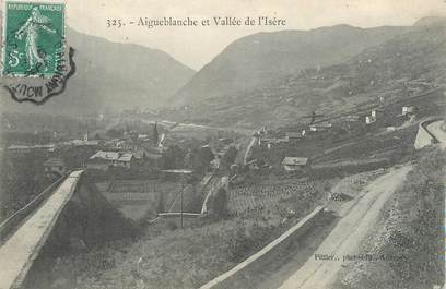 CPA FRANCE 73 " Aigueblanche, La Vallée de l'Isère".