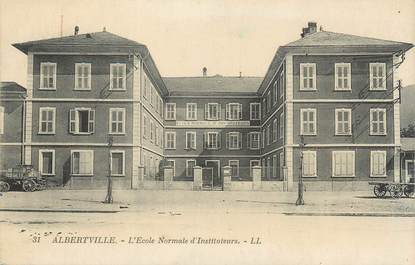 CPA FRANCE 73 " Albertville, L'école Normale d'Instituteurs'.