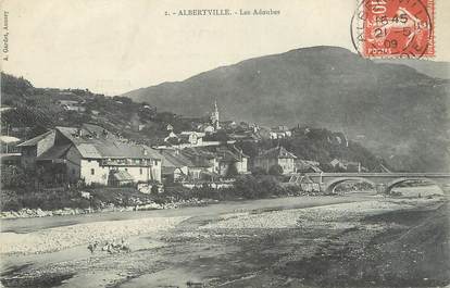 CPA FRANCE 73 " Albertville, Les Adoubes".