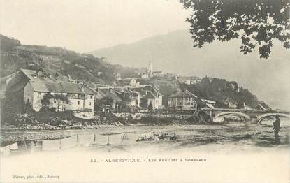CPA FRANCE 73 " Albertville, Les Adoubes et Conflans".
