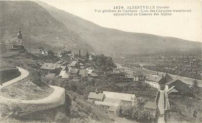 CPA FRANCE 73 " Albertville, Vue générale de Conflans"