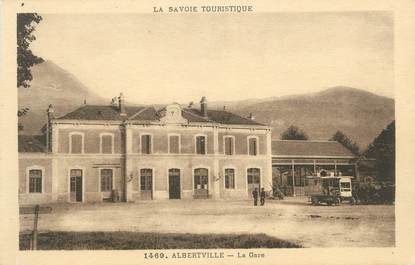 CPA FRANCE 73 " Albertville, La gare".