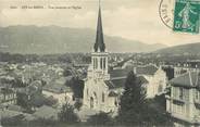 73 Savoie CPA FRANCE 73 " Aix les Bains, Vue générale et l'église".