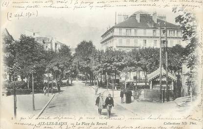 CPA FRANCE 73 " Aix les Bains, La Place du Revard".