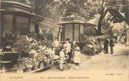 73 Savoie CPA FRANCE 73 " Aix les Bains, Le marché aux fleurs"