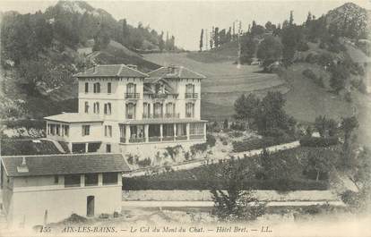 CPA FRANCE 73 " Aix les Bains, Le col du Mont du Chat, l'Hôtel Bret".