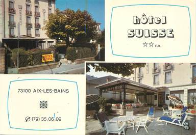 CPSM FRANCE 73 " Aix les Bains, Hôtel Suisse".