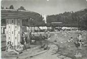 73 Savoie CPSM FRANCE 73 " Aix les Bains, La plage et la douche".