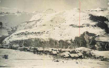 CARTE PHOTO FRANCE 73 " Moutiers sous la neige"