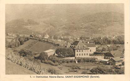 CPA FRANCE 73 " Saint Sigismond, Institution Notre Dame".
