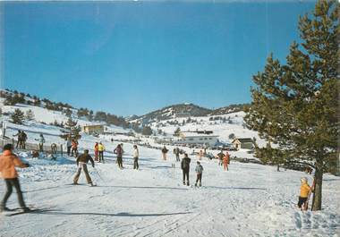 CPSM FRANCE 06 " Gréolières les Neiges, Le téléski'.