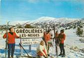 06 Alpe Maritime CPSM FRANCE 06 " Gréolières les Neiges"