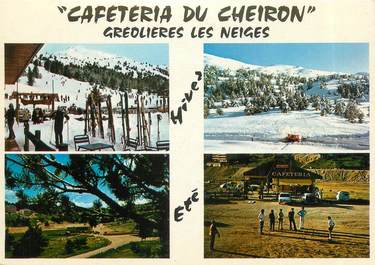 CPSM FRANCE 06 " Gréolières les Neiges, Cafétaria du Cheiron'