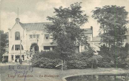 CPA BELGIQUE "Liège, la Boulangerie" / EXPOSITION UNIVERSELLE 1905  