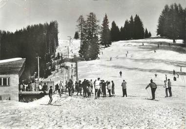 CPSM FRANCE 06 "Le Col du Turini, Le téléski du Camp d'Argent"