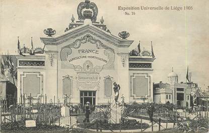 CPA BELGIQUE "Liège, le Pavillon Agriculture Horticulture" / EXPOSITION UNIVERSELLE 1905  