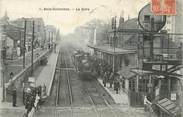 92 Haut De Seine CPA FRANCE 92 "Bois Colombe, La gare" / TRAIN