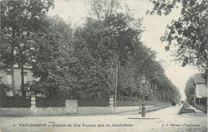 CPA FRANCE 92 " Vaucresson, Avenue du Clos Toutain"'