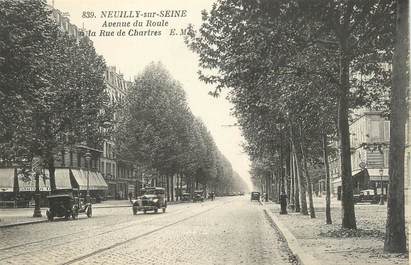 CPA FRANCE 92 " Neuilly sur Seine, Avenue du Roule à la Rue de Chartres"
