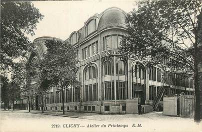 CPA FRANCE 92 " Clichy, Atelier du Printemps'