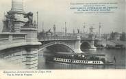 Belgique CPA BELGIQUE "Liège, vue du pont de Fragnée" / EXPOSITION UNIVERSELLE 1905  