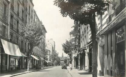 CPSM FRANCE 92 " La Garenne Colombes, Rue Voltaire"