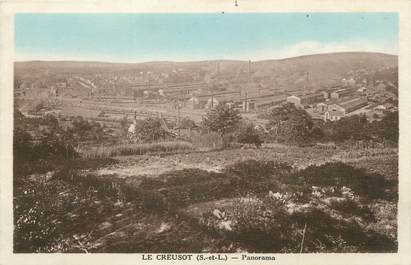 CPA FRANCE 71 " Le Creusot, Panorama"