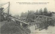 77 Seine Et Marne CPA FRANCE 77 " Isles les Meldeuses, Le pont détruit par les Allemands le 08 septembre 1914"