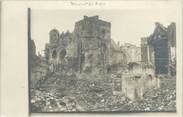 80 Somme CARTE PHOTO FRANCE 80 " Montdidier, Ruine"
