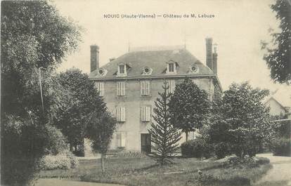 CPA FRANCE 87 " Nouic, Château de M. Labuze"