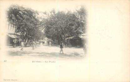 CPA ALGERIE "Bel Abbès, rue Prudon "