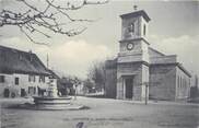 01 Ain CPA FRANCE 01 " Divonne les bains, Place de l'église"