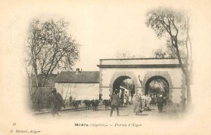 CPA ALGERIE "Médéah, Portes d'Alger"