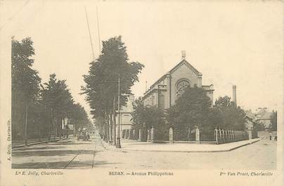 CPA FRANCE 08 " Sedan, Avenue Philippoteau"