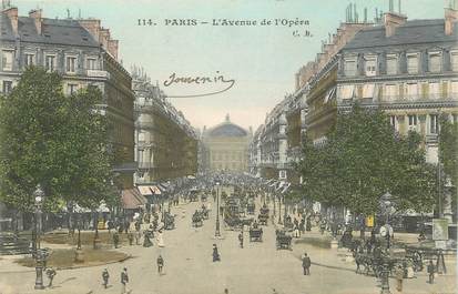 CPA FRANCE 75 " Paris 2ème, Avenue de l'Opéra"