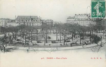 CPA FRANCE 75 " Paris 13ème, Place d'Italie"